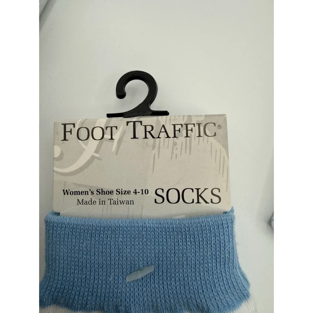 Foot Traffic Women’s Socks 4-10 Lot Of 5 Assorted Designs All NWT